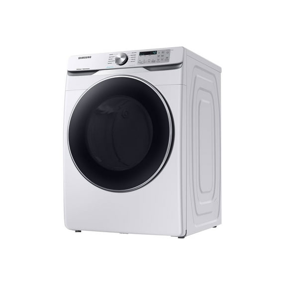Samsung DVE45T6200W - Dryer - width: 27 in - depth: 31.5 in - height: 38.7 in - front loading - white