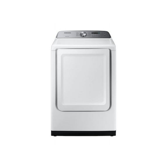 Samsung DVE50R5200W 7.4 Cu. Ft. White Electric Dryer with Sensor Dry