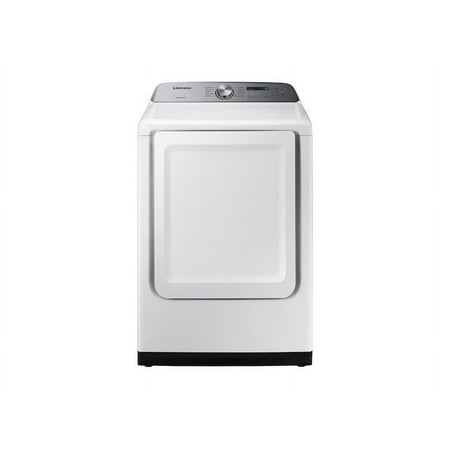 Samsung - 7.4 Cu. Ft. Gas Dryer with Sensor Dry - White