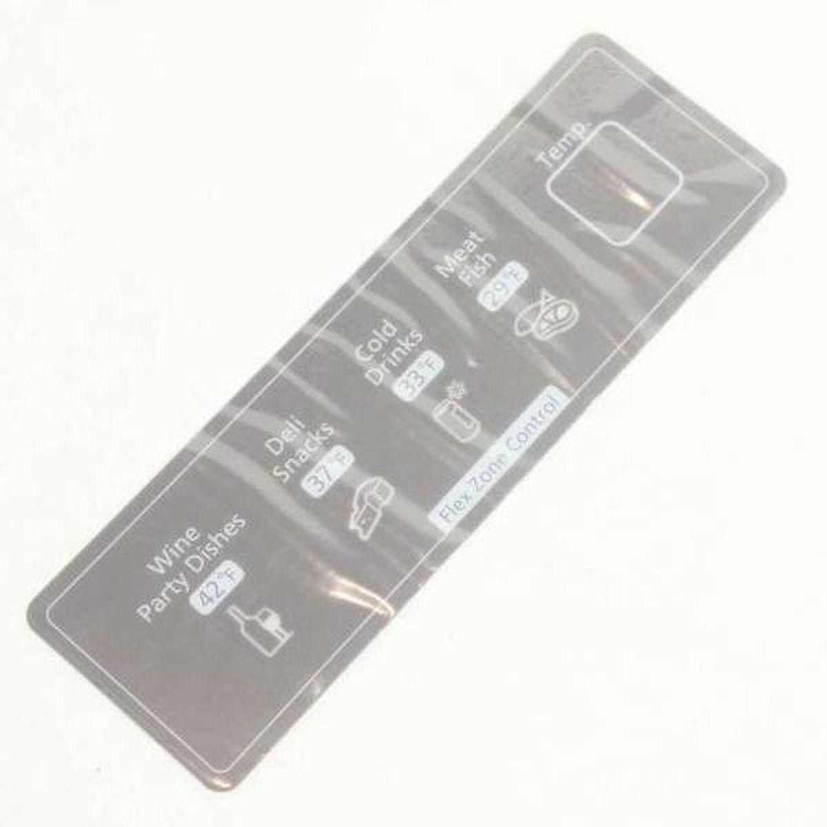 Samsung Da64-03273A Refrigerator Cover Control Inlay (Genuine Oem Part)