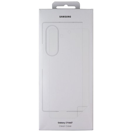 Samsung - Galaxy Z Fold7 Clear Case - Transparent