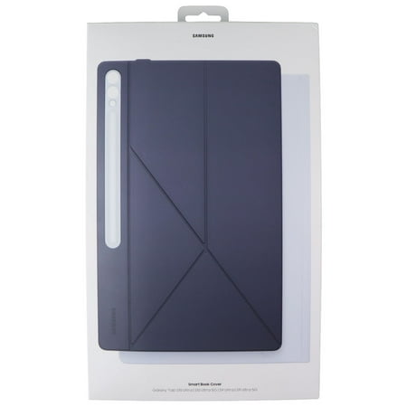 Samsung - Galaxy Tab S10 Ultra/S9 Ultra Smart Book Cover - Blue