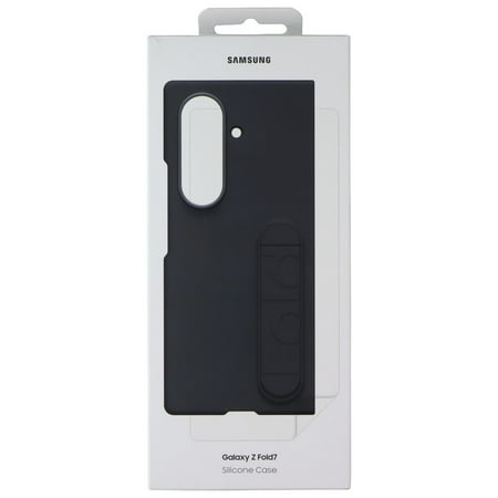 Samsung - Galaxy Z Fold7 Silicone Case - Black