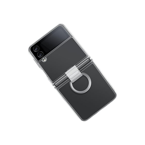 Samsung EF-OF721 - Back cover for cell phone - silicone - transparent - for Galaxy Z Flip4