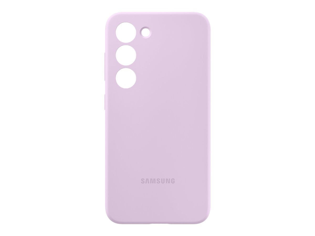 Samsung EF-PS911 - Back cover for cell phone - silicone - lavender - for Galaxy S23