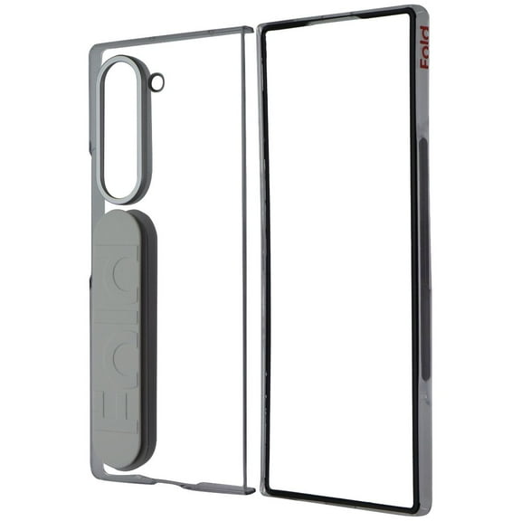 Samsung Galaxy Z Fold6 Clear Case with Secure Grip - Transparent
