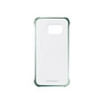 thumbnail image 1 of Samsung EF-QG925BGR - Back cover for cell phone - polycarbonate - clear green - for Galaxy S6 edge, 1 of 3