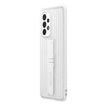SAMSUNG Galaxy A53 5G Protective Standing Cover, Eco-Friendly Phone Case with Military Grade Drop Protection, 2 Kickstands Offer 2 Viewing Angles, US Version, White