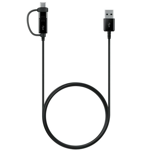 Samsung EP-DG930 5ft Micro-USB to USB-C Cable, Black