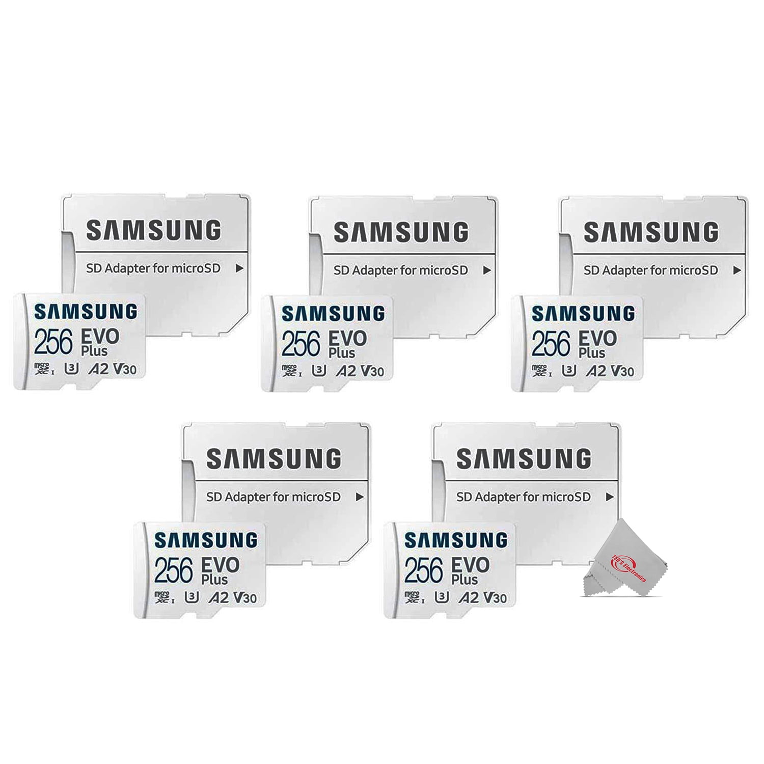 Samsung micro EVO Plus SDXC 256 Go + adaptateur SD