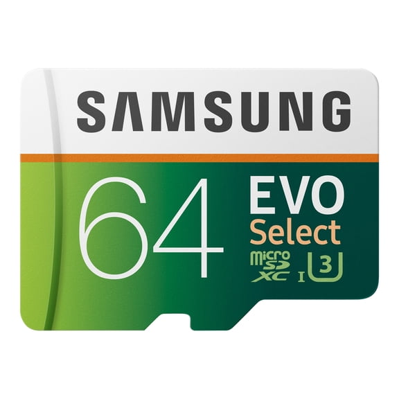 Samsung EVO Select 64 GB Class 10/UHS-I (U3) microSDXC