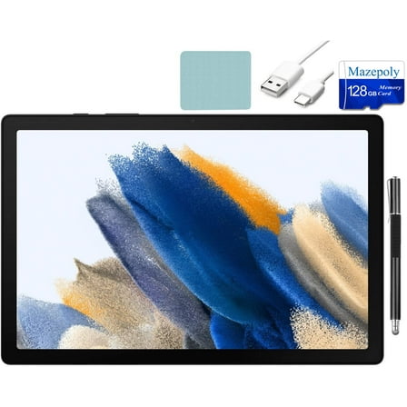 Samsung Electronics Galaxy Tab A8 Android Tablet, 10.5'' LCD Screen, 32GB Storage, Dark Gray with Mazepoly Accessories