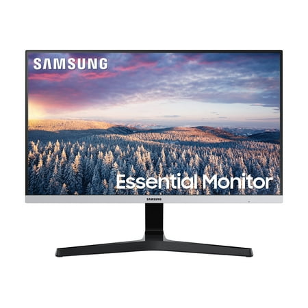 Samsung - 24" LED FHD AMD FreeSync Monitor with bezel-less design (HDMI, D-sub) - Black
