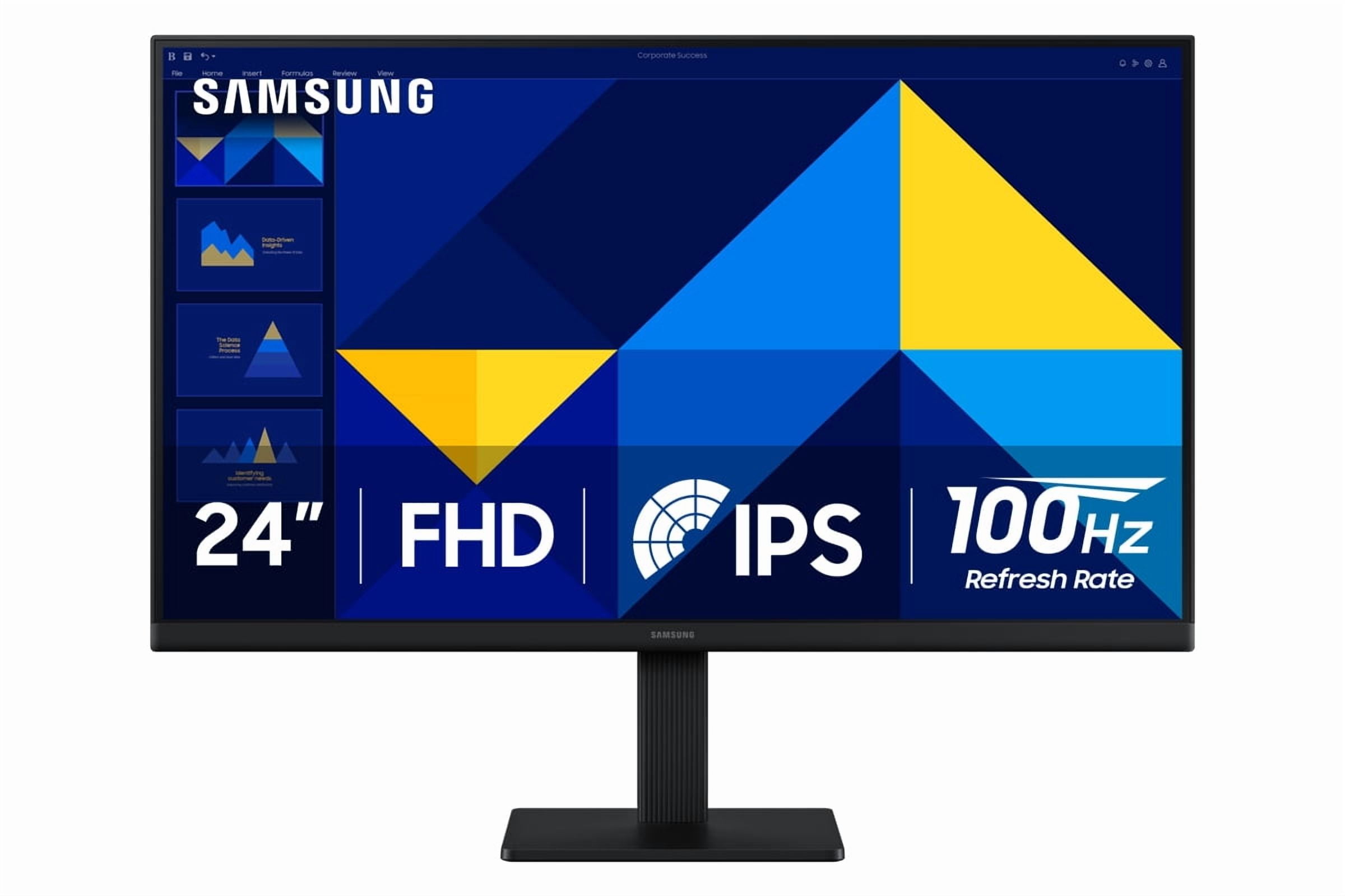 Samsung 24" Essential S3 (S30GD) FDH IPS 100Hz Monitor - LS24D300GANXZA ...