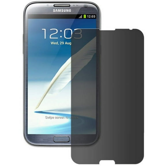 Samsung GALAXY Note 2 Privacy Screen Protector Anti-Peeping Anti-Spy LCD Cover Display Film