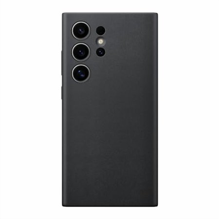 Samsung Official Vegan Leather Case for Galaxy S24 Ultra - Black