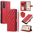 thumbnail image 1 of for Samsung Gaalxy S21 Plus Wallet Case, Elegant PU Leather Shoulder Strap & Wrist Strap Kickstand Card Slots Magnetic Closure Full Body Protection Phone Case for Samsung Gaalxy S21 Plus, Red, 1 of 8