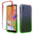 thumbnail image 1 of Samsung Galaxy A01 Case, KAESAR Full-Body Rugged Ultra Transparency Hybrid Protective Case With Built-in Screen Protector for Samsung Galaxy A01 (Red/Green), 1 of 7