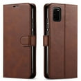 thumbnail image 1 of Samsung Galaxy A02S Case, Starshop Premium Leather Wallet Pocket Credit Card Slots-Brown, 1 of 6