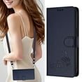 thumbnail image 1 of Samsung Galaxy A03 CORE 4G Case ,Cat PU Leather Crossbody Lanyard Strap RFID Magnetic Wallet Compatible with Samsung Galaxy A03 CORE 4G Cover, 1 of 5