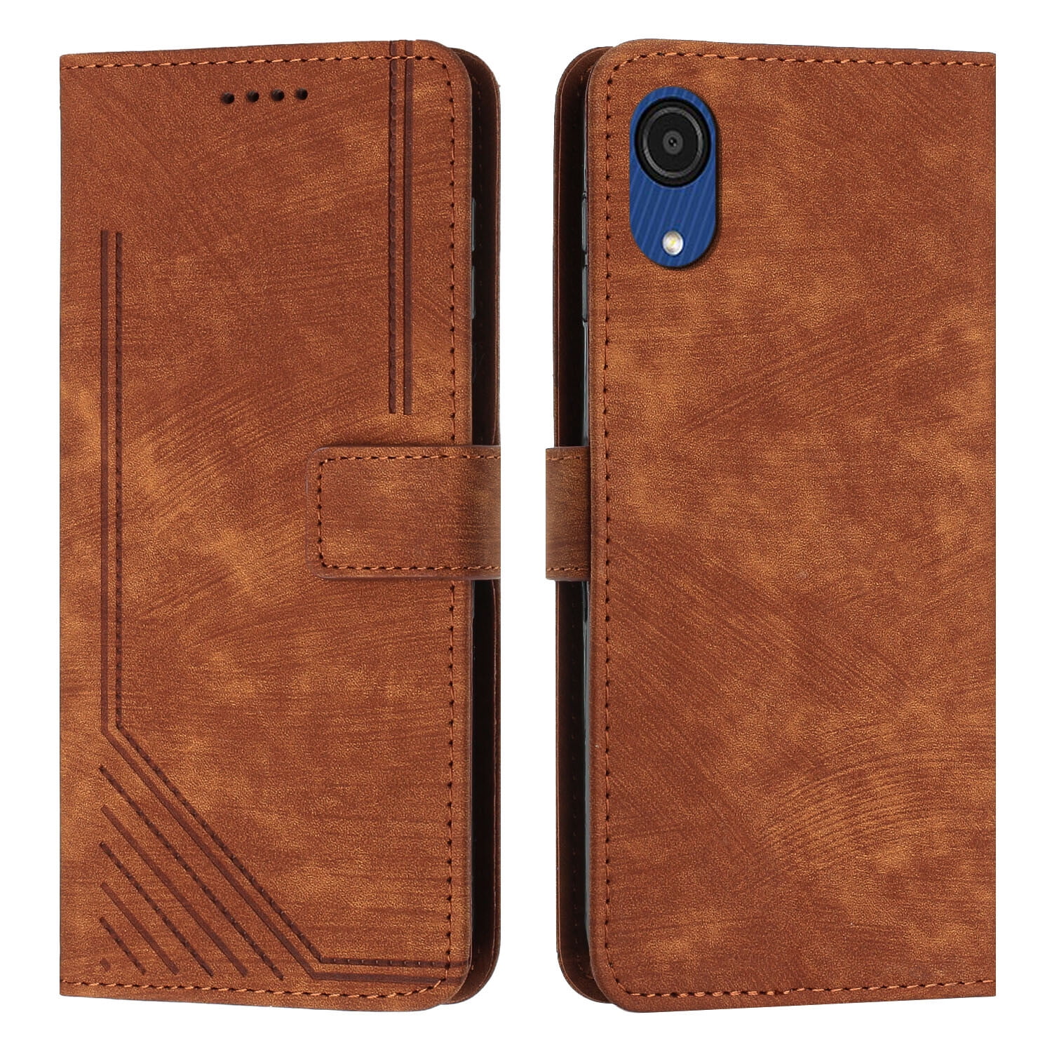 Samsung Galaxy A03 CORE Case ,Wallet Magnetic Shockproof Scratch Proof ...