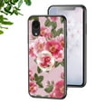 thumbnail image 1 of for Samsung Galaxy A03 Core Case,  Ultra Slim Shockproof Floral Phone Protective Diamond Ring Kickstand Soft Bumper Case Cover for Women Girls, Flower Pattern Design,Flower#6, 1 of 9