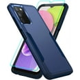 thumbnail image 1 of for Samsung Galaxy A03S Case, Galaxy A03S Phone Case with HD Screen Protectorr [Military Grade Drop Tested], Double Layer Protective Phone Case Suitable for Samsung Galaxy A03S (Blue), 1 of 11