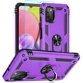 thumbnail image 1 of for Samsung Galaxy A03s Phone Case, Galaxy A03s Phone Case with HD Screen Protector, [Military Grade 16ft. Drop Tested] Ring Shockproof Protective Phone Case for Samsung A03s,Purple, 1 of 12