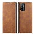 thumbnail image 1 of Samsung Galaxy A03s Wallet Case Samsung Galaxy A03s Luxury PU Leather Case, Book Folding Flip Retro Case with Kickstand, [RFID Blocking] Credit Card Slot Magnetic Closure Protective Cover, Brown, 1 of 11