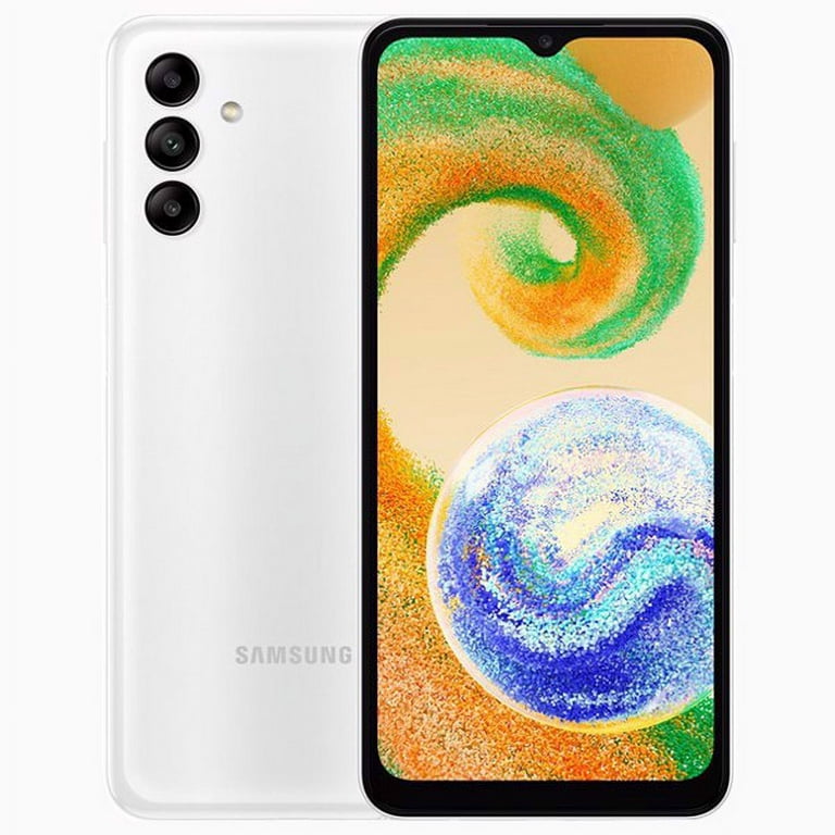 Smartphone Galaxy 32GB Dual-SIM (White) RAM | Samsung ROM International Factory + 4G/LTE Unlocked Version No A04S GSM (Only 3GB CDMA) -