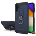 thumbnail image 1 of For Samsung Galaxy A04S Hybrid Ring Stand [360° Rotatable Ring Holder Magnetic Kickstand] Shockproof Hard TPU Phone Case Cover by Xpression - Navy Blue, 1 of 9