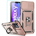 for SamsungGalaxyA05Case, Galaxy A05 Phone Case with Tempered Glass