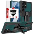 thumbnail image 1 of For Samsung Galaxy A05 Rugged Case with Screen Protector & Belt Clip,Decase Dual Layer [TPU+ PC] Hybrid Protective Case [Outdoor Sports] Full Body Shockproof Hard Back Cover,Darkgreen, 1 of 8