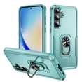 thumbnail image 1 of for Samsung Galaxy A05S Armor Case with Camera Lens Slide Protection [Military Grade Drop Tested] for Magnetic Car Mount Ring Holder Kickstand Protective Heavy Duty Phone Case,Green, 1 of 10
