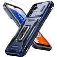 thumbnail image 1 of for Samsung Galaxy A05S Case with Upgraded Sliding Camera Lens Cover and Strong  Kickstand - -Grade Shockproof Protective Phone Case for Men Women Girls - Blue, 1 of 13