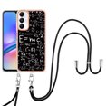 thumbnail image 1 of for Samsung Galaxy A05s Crossbody Strap Phone Case, Anti-Fall Pattern Clear Design Transparent Soft & Flexible TPU Drop and Shockproof Protective Cover with Adjustable Nylon Neck Strap, Equation, 1 of 7
