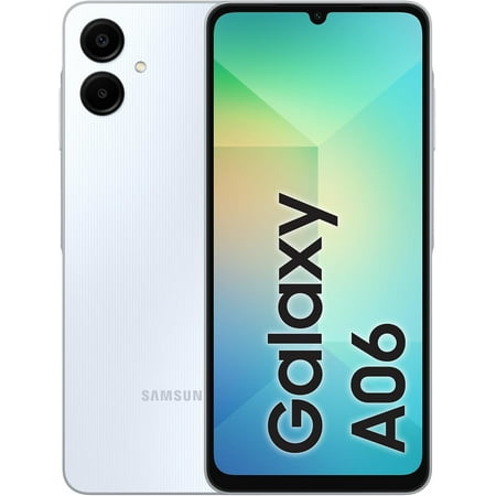 Samsung Galaxy A06 4G LTE (64GB + 4GB) 6.7" Dual Sim 50MP Dual Cam | 5000 mAh Battery Knox Vault Security & Privacy| International Version (Brand New)