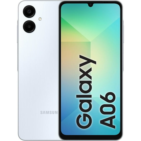 Samsung Galaxy A06 4G LTE (64GB + 4GB) 6.7" Dual Sim 50MP Dual Cam | 5000 mAh Battery Knox Vault Security & Privacy| International Version (Brand New)
