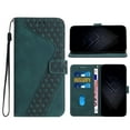 thumbnail image 1 of for Samsung Galaxy A06 Wallet Case, PU Leather Flip Protective Phone Case Wrist Strap Credit Card Holder Pocket Embossed Kickstand Full Body Protection Classic Case for A06, Green, 1 of 8