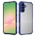 thumbnail image 1 of for Samsung Galaxy A07 Translucent Case, Luxury PC+TPU Anti-Scratch Shock-Absorbent Anti-Fingerprint Drop Protective Non-Slip Lightweight Support Wireless Charging Phone Case Cover, Blue, 1 of 7