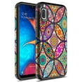 thumbnail image 1 of Samsung Galaxy A10E Case, Rosebono Slim Hybrid Shockproof Hard Cover Graphic Fashion Colorful Skin Cover Armor Case For Samsung Galaxy A10E (Colorful Mandala), 1 of 5