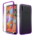 thumbnail image 1 of Samsung Galaxy A11 Case, KAESAR Full-Body Rugged Ultra Transparency Hybrid Protective Case With Built-in Screen Protector for Samsung Galaxy A11 (Purple), 1 of 6