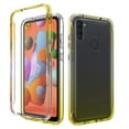 thumbnail image 1 of Samsung Galaxy A11 Case, KAESAR Full-Body Rugged Ultra Transparency Hybrid Protective Case With Built-in Screen Protector for Samsung Galaxy A11 (Yellow), 1 of 6