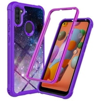 Samsung Galaxy A11 Case, Rosebono Hybrid IMD Design Graphic Anti-Scratch Fashion Cute Colorful Silicone Skin Cover Armor Case for Samsung Galaxy A11 (Stardust)