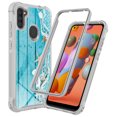 thumbnail image 1 of Samsung Galaxy A11 Case, Rosebono Hybrid IMD Design Graphic Anti-Scratch Fashion Cute Colorful Silicone Skin Cover Armor Case for Samsung Galaxy A11 (Starfish), 1 of 5