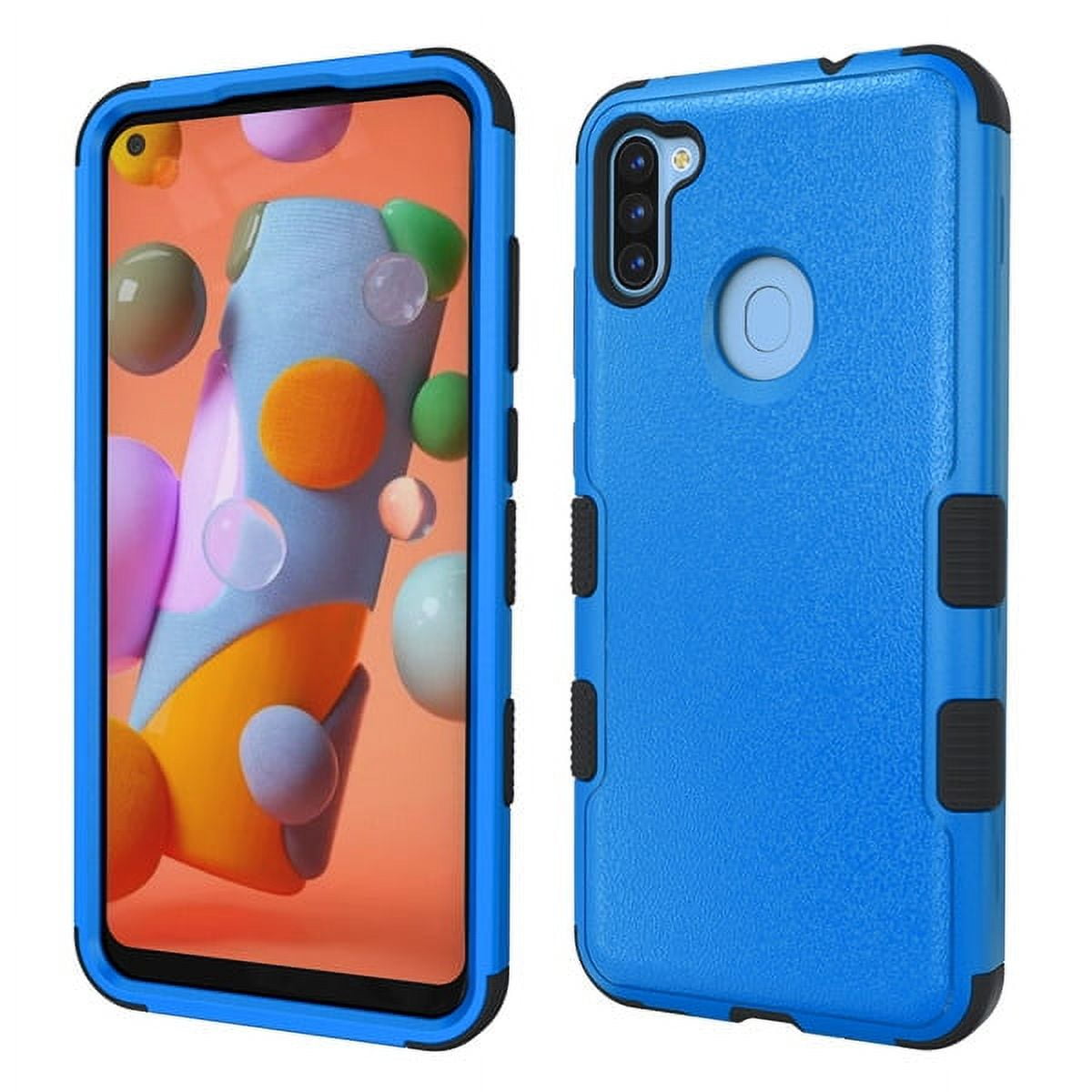 Samsung Galaxy A11 Phone Case Hybrid 3 Layers Body Rugged Hard