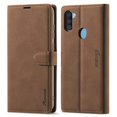 thumbnail image 1 of Samsung Galaxy A11 Wallet Case, Dteck Premium PU Leather Wallet Pocket Credit Card Slots Folio Phone Case Compatible With Samsung Galaxy A11, Brown, 1 of 5