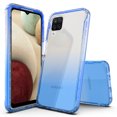 thumbnail image 1 of Samsung Galaxy A12 Case, Rosebono Hybrid Gradient Transparent Soft TPU Clear Skin Cover 360 Protection Case For Samsung Galaxy A12 (Blue), 1 of 4