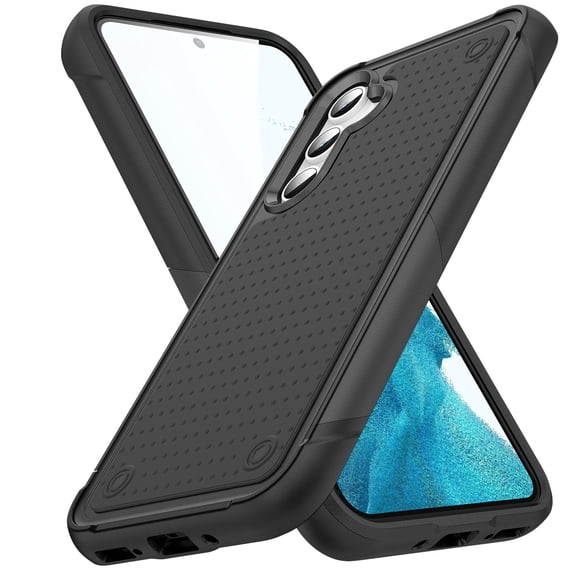for Samsung Galaxy A13 5G Back Case, Luxury Hybrid TPU + PC Shockproof Protective Slim Fit Lightweight Durable Anti-falling Thin Phone Case Cover for Samsung Galaxy A13 5G, Black