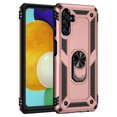 thumbnail image 1 of Samsung Galaxy A13 5G Case, Rosebono Hybrid Slim Colorful Armor Cover Case With Adjustable Integrated 360 Degree Rotating Ring Kickstand For Samsung Galaxy A13 5G (Rose Gold), 1 of 6
